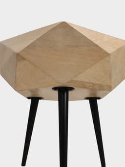 Столик кофейный, 51×51×50 см, манговое дерево