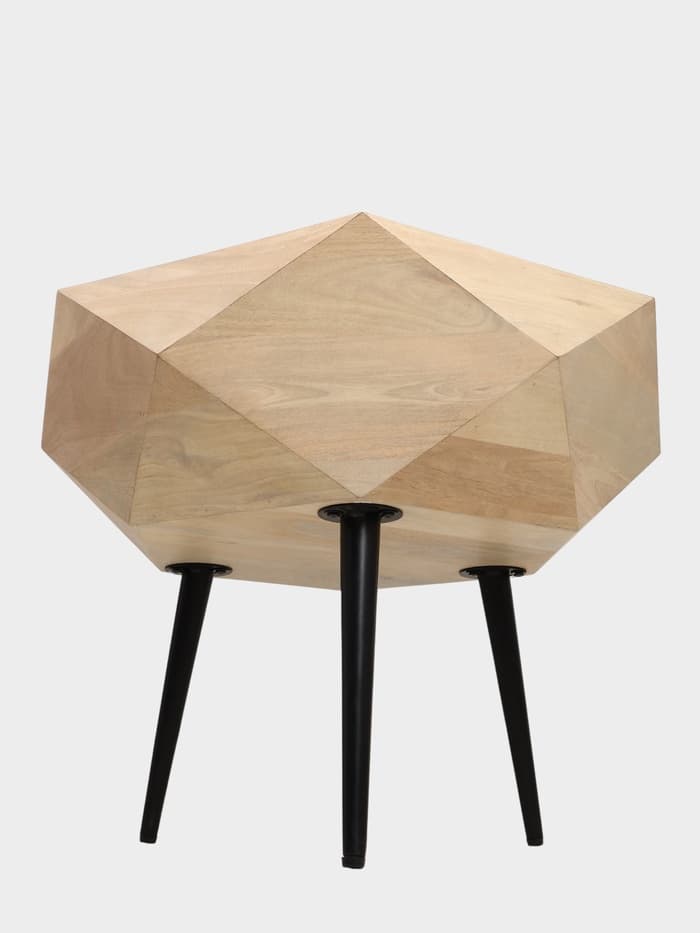 Столик кофейный, 62×62×55 см, манговое дерево