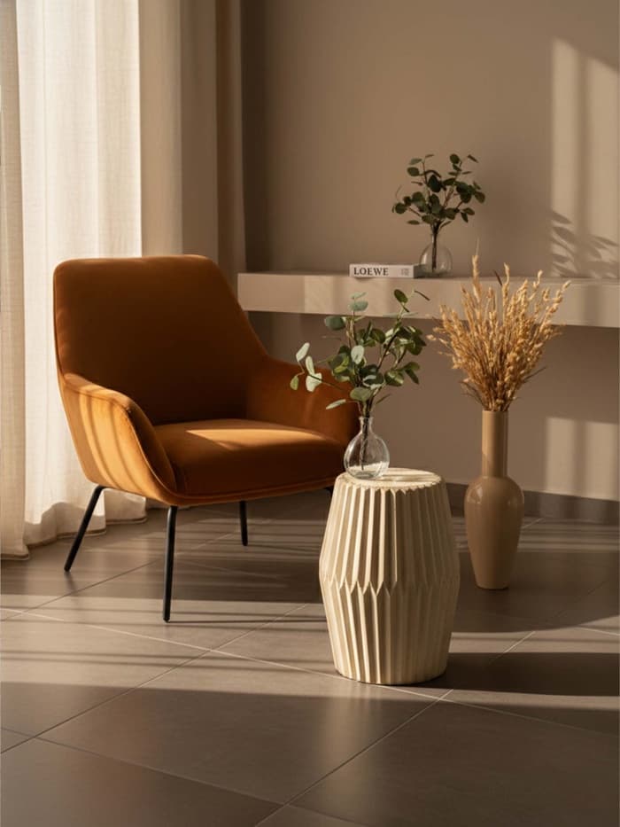 Столик журнальный, 19×19×58 см, манговое дерево