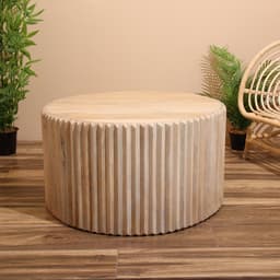 Столик кофейный, 80×80×46 см, манговое дерево