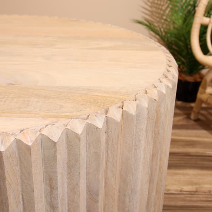 Столик кофейный, 80×80×46 см, манговое дерево