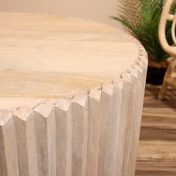 Столик кофейный, 80×80×46 см, манговое дерево