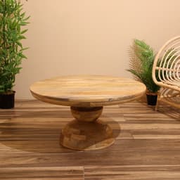 Столик кофейный, 78×78×43 см, манговое дерево
