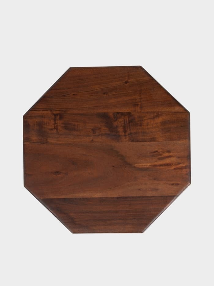 Столик кофейный, 42×42×56 см, дерево акация