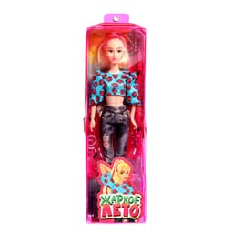 Кукла в пенале Happy Valley «Жаркое лето», джинсы и топ