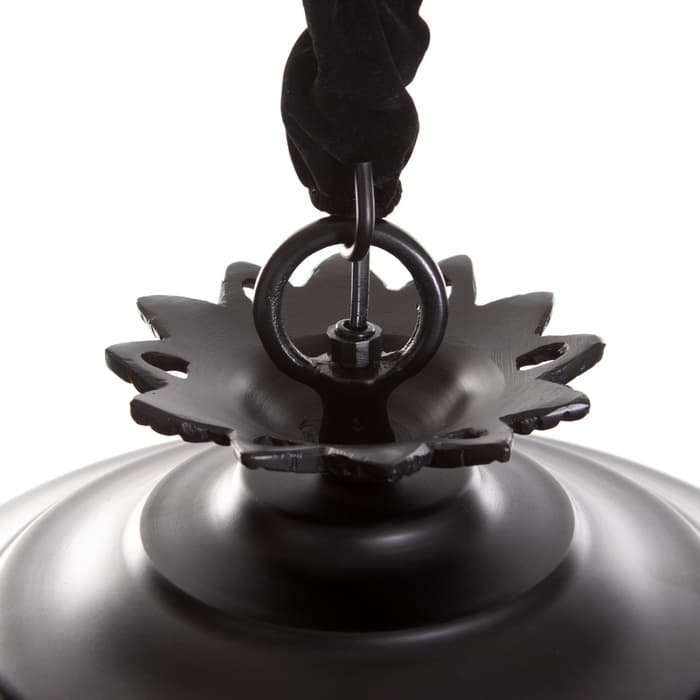 Светильник потолочный «Юлий», 1×40 Вт, Е27, 37×37×70 см, коричневый, чёрный