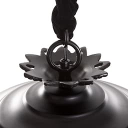 Светильник потолочный «Юлий», 1×40 Вт, Е27, 37×37×70 см, коричневый, чёрный