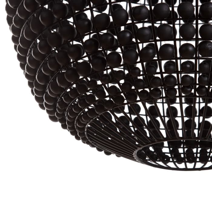 Светильник потолочный «Брут», 1×40 Вт, Е27, 50×50×80 см, чёрный