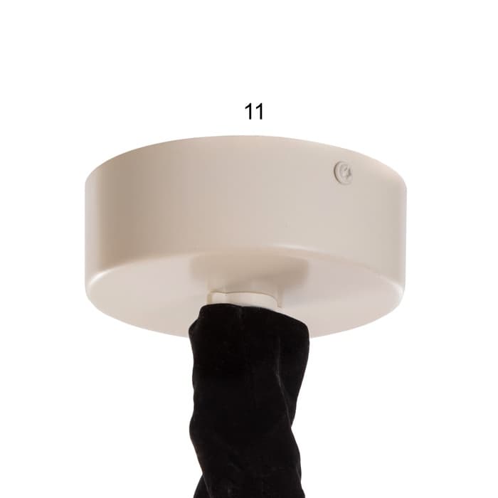 Светильник потолочный «Сёкл», 1×40 Вт, Е27, 52×52×57 см, бежевый