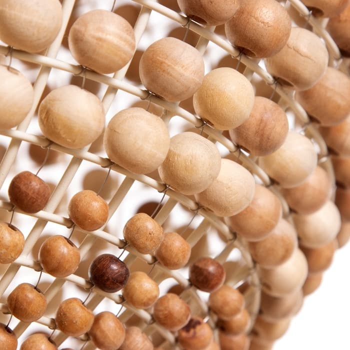 Светильник потолочный «Сёкл», 1×40 Вт, Е27, 52×52×57 см, бежевый