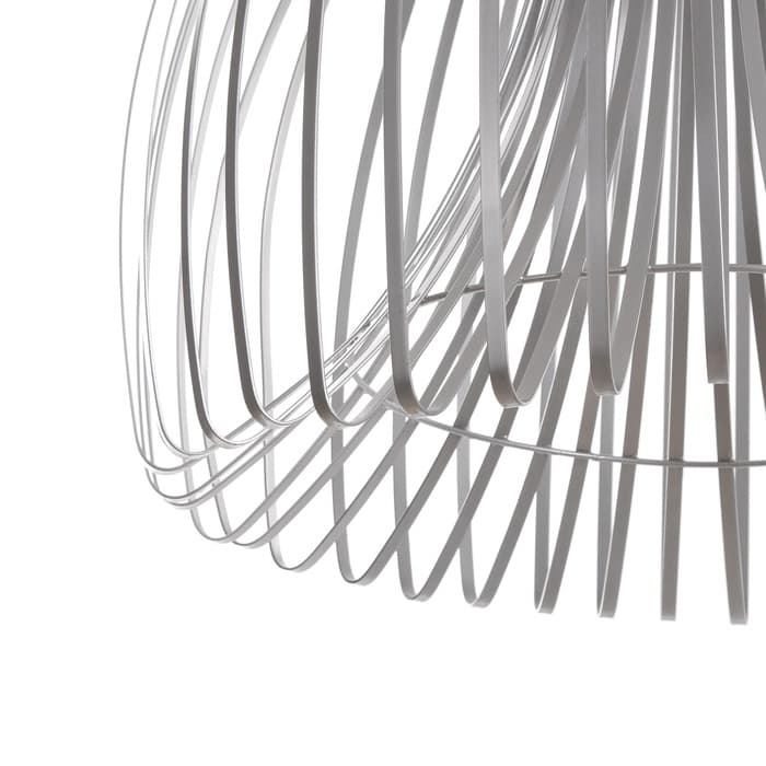 Светильник потолочный «Лиф», 1×40 Вт, Е27, 60×60×71 см, серебро