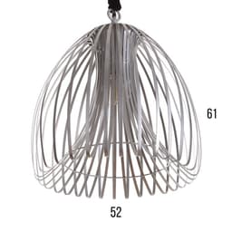 Светильник потолочный «Лиф», 1×40 Вт, Е27, 52×52×61 см, серебро