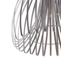 Светильник потолочный «Лиф», 1×40 Вт, Е27, 44×44×52 см, серебро