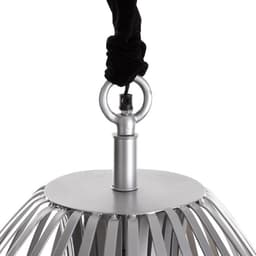 Светильник потолочный «Лиф», 1×40 Вт, Е27, 44×44×52 см, серебро