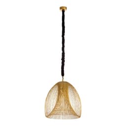 Светильник потолочный «Флоп», 1×40 Вт, Е27, 60×60×72 см, золотистый