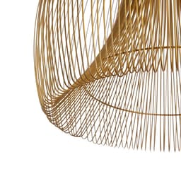 Светильник потолочный «Флоп», 1×40 Вт, Е27, 60×60×72 см, золотистый