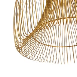 Светильник потолочный «Флоп», 1×40 Вт, Е27, 43×43×53 см, золотистый