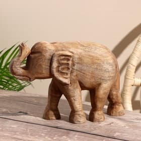Сувенир «Слоник», 24×8×20.5 см, манговое дерево