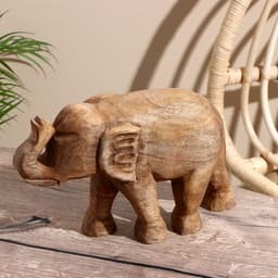 Сувенир «Слоник», 24×8×20.5 см, манговое дерево