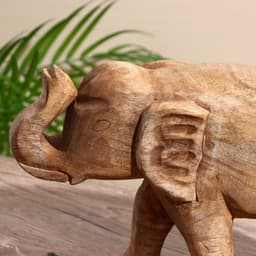 Сувенир «Слоник», 24×8×20.5 см, манговое дерево