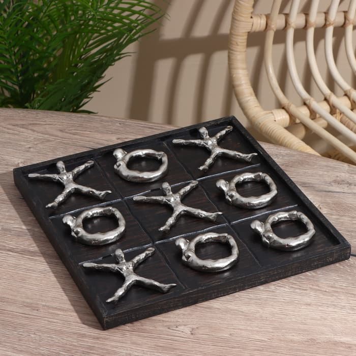 Игра настольная «Крестики-нолики», 32×32×3 см