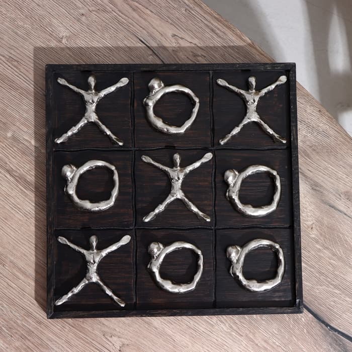 Игра настольная «Крестики-нолики», 32×32×3 см