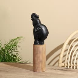 Сувенир «Слоник», 14×9×41 см, манговое дерево