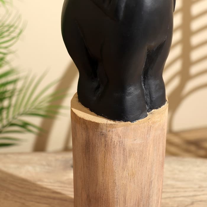 Сувенир «Слоник», 14×9×41 см, манговое дерево