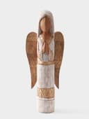 Сувенир «Ангел», 24×13×54 см, манговое дерево