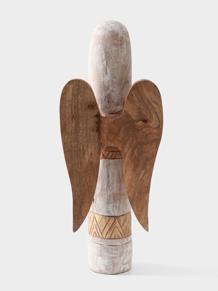 Сувенир «Ангел», 24×13×54 см, манговое дерево