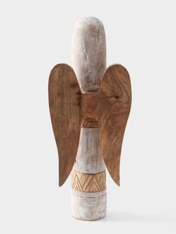 Сувенир «Ангел», 24×13×54 см, манговое дерево