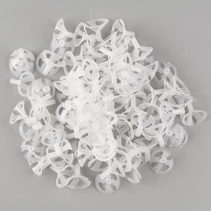 Держатель для шаров, d=5 мм, 100 шт., прозрачные