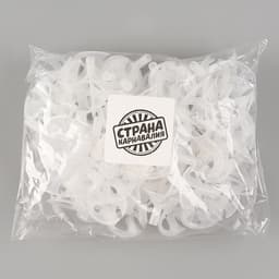 Держатель для шаров, d=5 мм, 100 шт., прозрачные