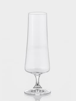 Бокалы для шампанского «Экстра», 215 мл, набор 6 шт., стекло, прозрачные