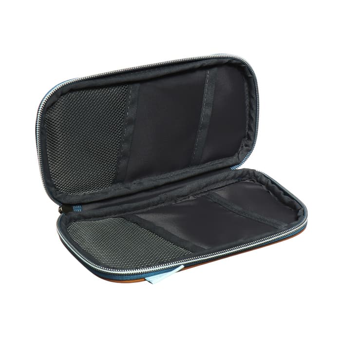 Пенал-футляр мягкий 110×200×20 мм, текстильный, Феникс «Голубой джинс»