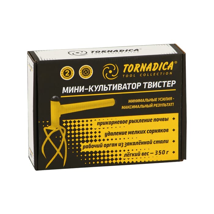 Мини-культиватор, металлический черенок, TORNADICA