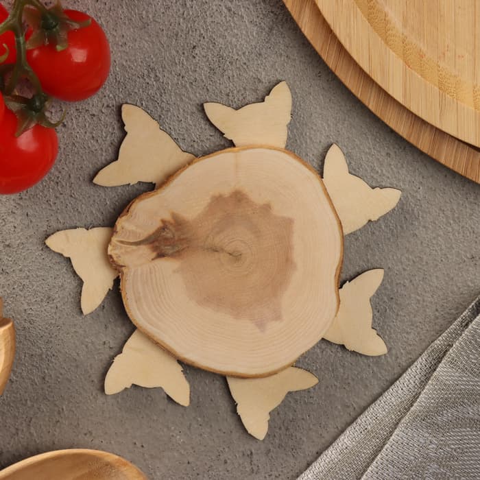 Подставка под горячее "Чихуахуа" D=12, можжевельник