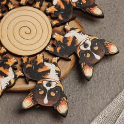 Подставка под горячее "Чихуахуа" D=12, можжевельник