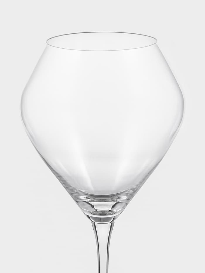 Бокалы для вина «Брависсимо», 620 мл, набор 6 шт., стекло, прозрачные