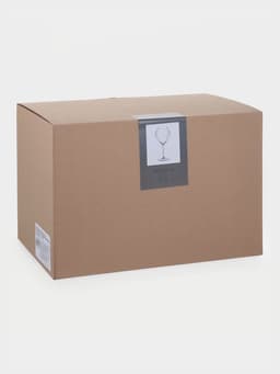 Бокалы для вина «Брависсимо», 620 мл, набор 6 шт., стекло, прозрачные