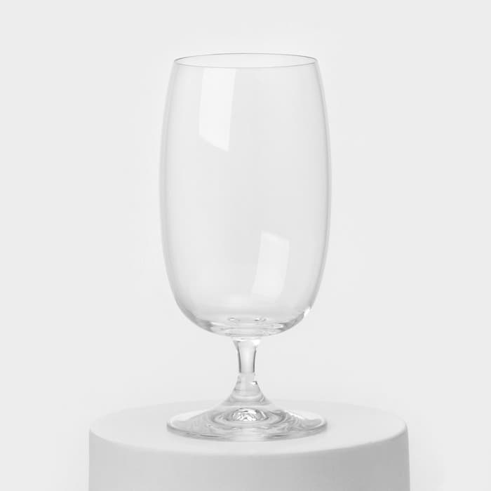 Пивные бокалы «Баблс», 480 мл, набор 6 шт., стекло, прозрачные