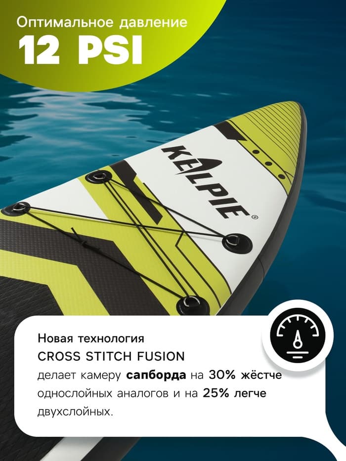 Сапборд гоночный KELPIE 10.6", 320×80×15 см