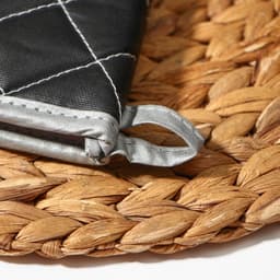 Набор прихваток «Профи», 2 шт., 41×17×2.5 см, чёрный