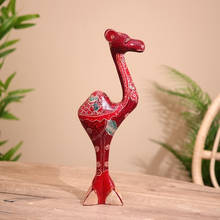 Сувенир «Верблюд», батик, дерево, 40 см