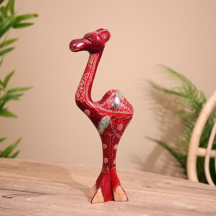 Сувенир «Верблюд», батик, дерево, 40 см