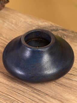 Подсвечник деревянный 11×11×5 см