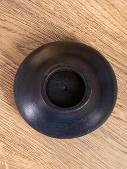 Подсвечник деревянный 11×11×5 см