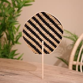 Опахало из бамбука, 23×1×33 см