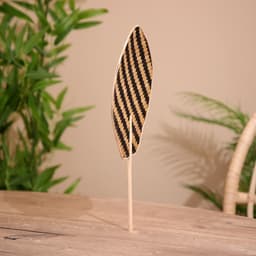 Опахало из бамбука, 23×1×33 см