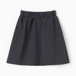 Юбка школьная для девочки MINAKU: Casual Collection, серая, рост 122 см
